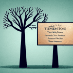 A tree with a memorial plaque at its base