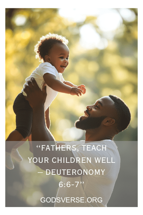 Father lifting his child in celebration — digital church sign ideas for Father's Day