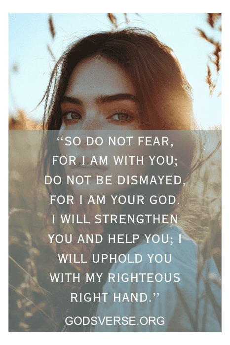 Christian woman finding peace through prayer during anxiety